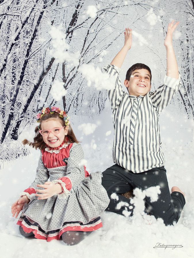 FOTOYMAGEN-Fran-y-Rosario-Navidad-Nieve-Niños-Magia-(5)